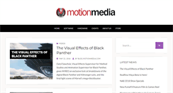 Desktop Screenshot of motionmediablog.com